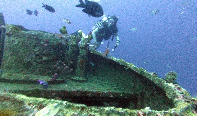 Big Red Crab, Scuba diving Dominican Republic