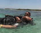 Big Red Crab, Scuba diving Dominican Republic