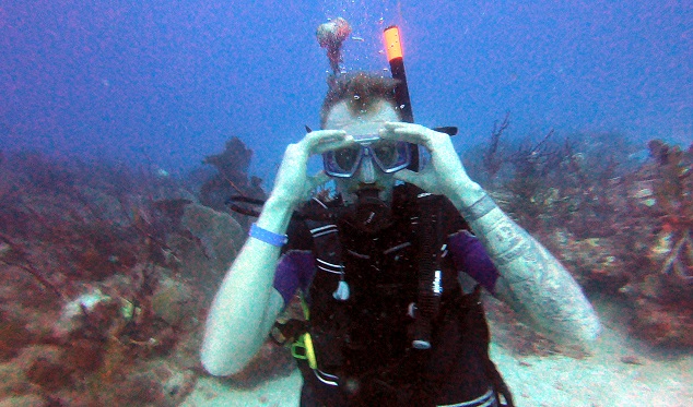 Big Red Crab, Scuba diving Dominican Republic